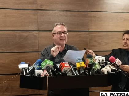El diputado de Comunidad Ciudadana (CC), Carlos Alarcón /LA PATRIA