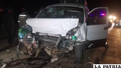 Los coches fueron remolcados a instalaciones de la Policía 
/LA PATRIA