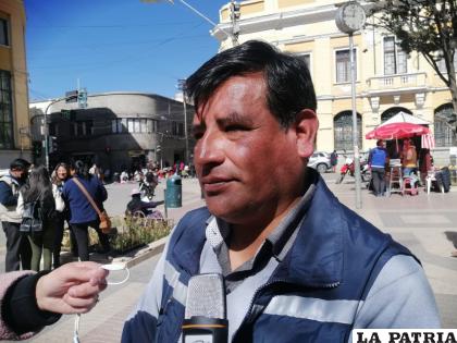 Delegado Defensorial de Oruro, Juan Arroyo
 /LA PATRIA