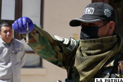 Prueba de campo confirma que la sustancia que llevaban era marihuana /LA PATRIA
