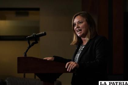 La procuradora de Pennsylvania, Michelle Henry /AP Foto/Matt Slocum