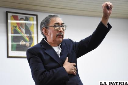 Teodocio Ayllón, nuevo gerente de la Empresa Metalúrgica Vinto /ABI