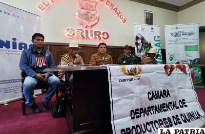 Productores de quinua preparan el 8vo Congreso Ordinario del grano de oro /LA PATRIA