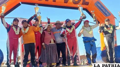 La alegría de los ganadores en la clase R1B /Tatiana Caballero