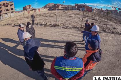 Inspección a las obras del proyecto del Sistema de Alcantarillado Sanitario Casco Viejo /GAMO