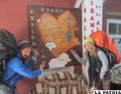 Turistas de todo el mundo quedan encantados con Oruro /Cortesía