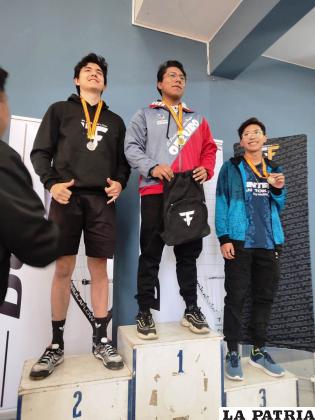 Cristian Ayala primer lugar en Master B /LA PATRIA