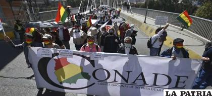 Manifestación de la nueva generación del Conade /Cortesía
