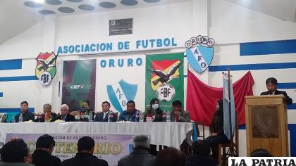 La AFO cumplió con un acto bastante sobrio celebrando un nuevo aniversario /LA PATRIA