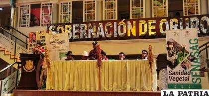 Acto de inauguración de Congreso /LA PATRIA 