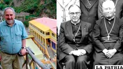 El jesuita Alfonso Pedrajas y Alejandro Mestre /ABI