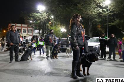 Clubes y animalistas participaron de la actividad /LA PATRIA