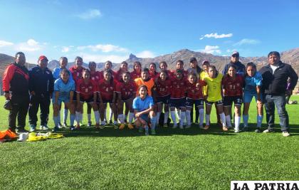 Meritorio empate del cuadro rojo de Challapata /cortesía