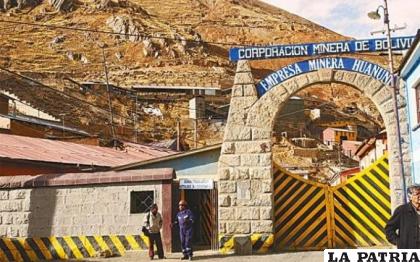 Huanuni es uno de los distritos mineros más importantes del país /CÁMARA DE SENADORES