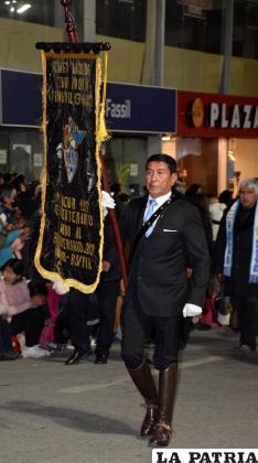 Elegancia del portaestandarte