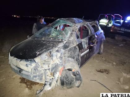El vuelco tuvo lugar en inmediaciones de la represa de Tacagua 
/Tránsito
