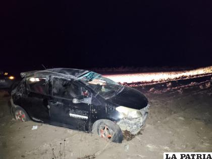 La Policía investiga las causas del vuelco /Tránsito