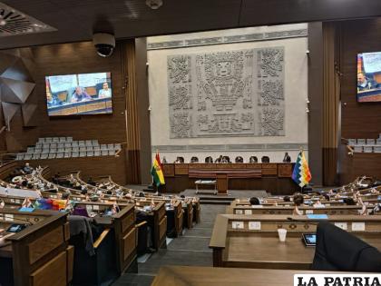 Interpelación al Ministro Montaño 
/Senado de Bolivia