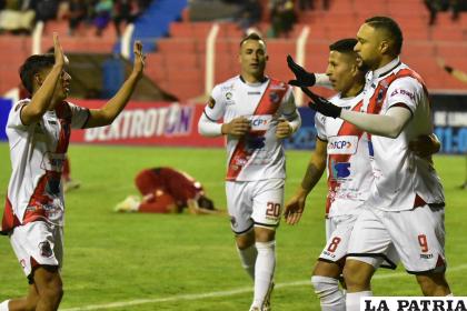 Nacional Potosí venció en la ida en la Villa Imperial 5-1 el 25-02-2023/APG

