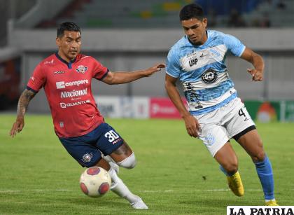Wilstermann y Vaca Diez empataron 2-2 en la ida en el valle el 27/02/2023/APG