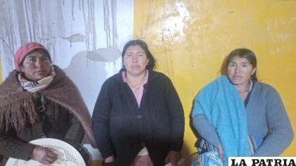 Fueron aprehendidas las tres implicadas /Cortesía 
