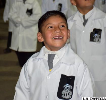 Los más pequeños desbordaron alegría