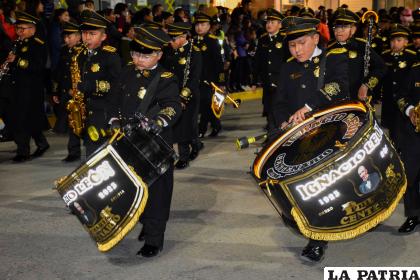Los más pequeños también mostraron sus dotes musicales 