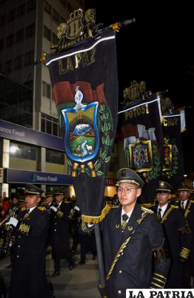 Gallardía de los portaestandartes 
