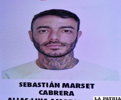 El narcotraficante Marset Cabrera /APG
