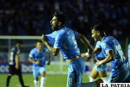 Gastón Rodríguez anotó el gol que le dio el triunfo a Blooming /APG