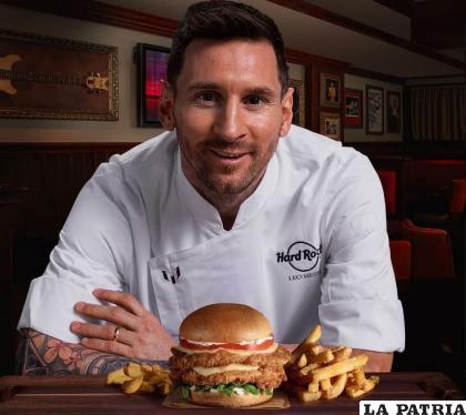 Messi realizó varios comerciales entre ellos para una empresa de comida /as.com