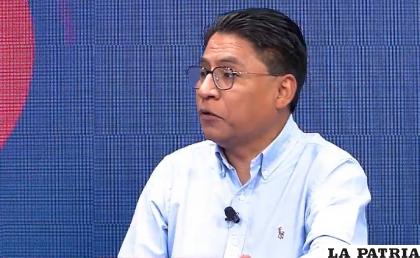 Ministro de Justicia, Iván Lima /Captura