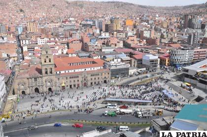 Fue inaugurada este domingo la “Plaza Mayor” en La Paz