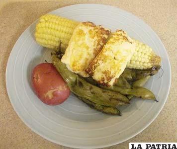 Plato paseño