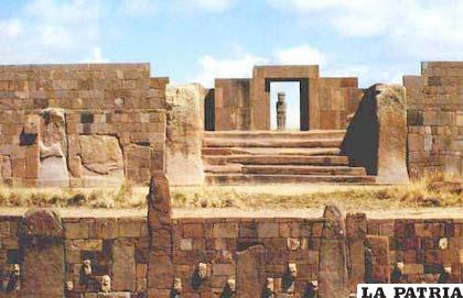 Las ruinas de Tiahuanacu de incalculable valor