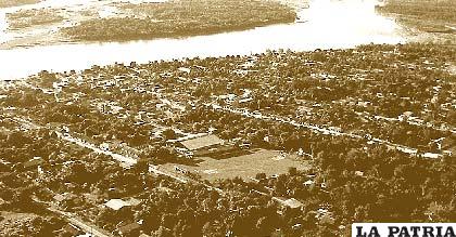 Panorámica de la población de Rurrenabaque