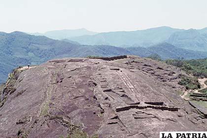 El famoso fuerte de Samaipata