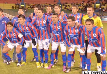 Jugadores de La Paz FC reciben esta tarde a San José
