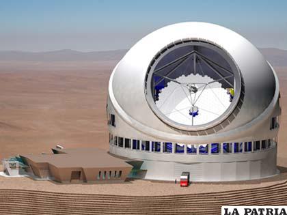 El nuevo telescopio será del tamaño de un campo de fútbol