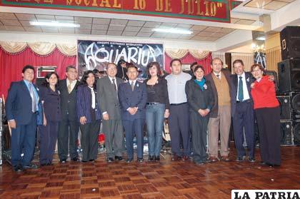 Residentes de Huanuni en La Paz, celebraron aniversario de su tierra natal