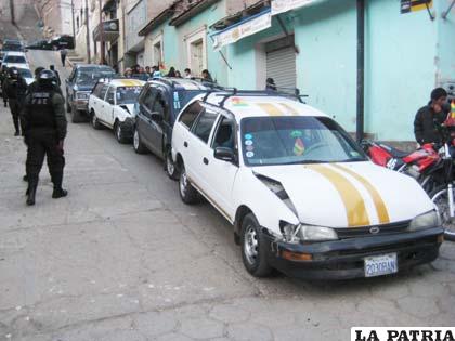 Varios vehículos sufrieron la colisión