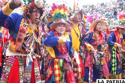 Danza del tinku que será reivindicada por el Comité de Etnografía y Folklore