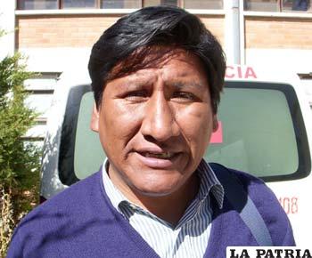 Abelardo Machaca, responsable de Inocuidad Alimentaria del Sedes