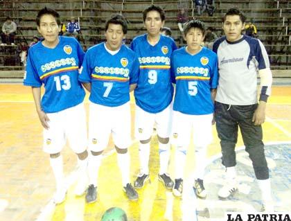 Jugadores de la selección Sub-20 de fútbol de salón