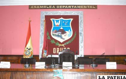 La Asamblea Departamental, tratará a detalle dos leyes departamentales importantes