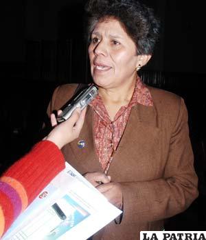 Esther Villarte, jefe de la Unidad de Asistencia Técnico Pedagógica