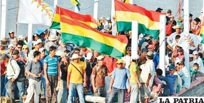 El Gobierno sostiene que la marcha por el Tipnis es política