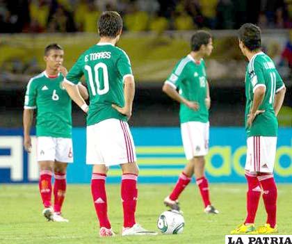 Jugadores de la selección de México