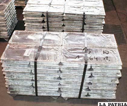 Bolivia producirá lingotes de zinc