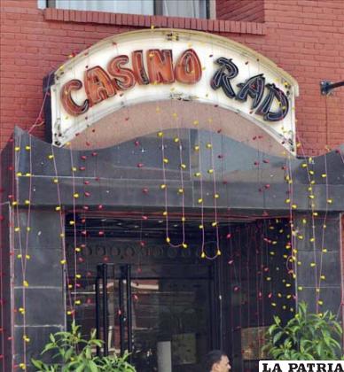 El Casino RAD, es uno de los cuatros casinos afectados